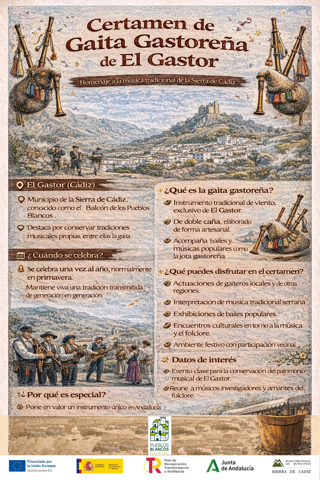 Certamen de Gaita Gastoreña En El Gastor