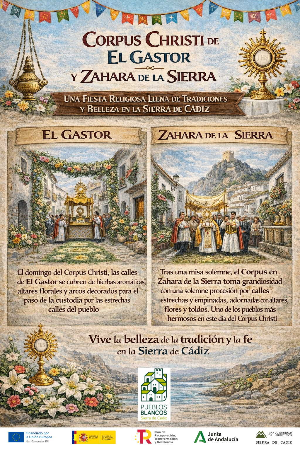 Corpus Christi El Gastor y Zahara