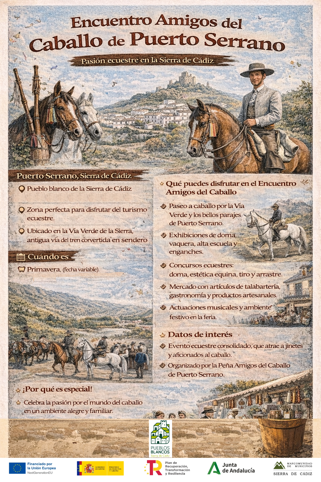 Encuentro Amigos del Caballo de Puerto Serrano